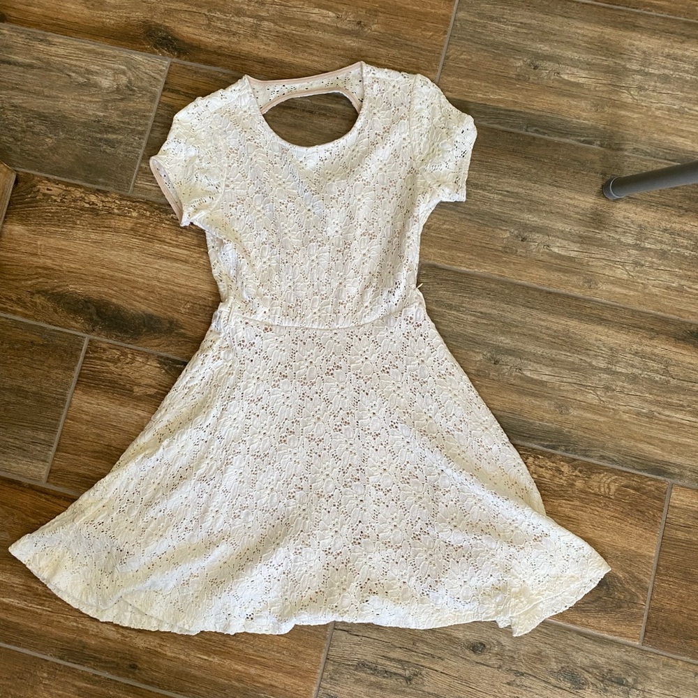 White dress